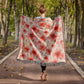 Spring Flowers Pattern 022 - 50" x 60" Heirloom Woven Blanket