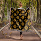Damask Pattern 027 - 50" x 60" Heirloom Woven Blanket