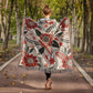 Oversized Floral Pattern 001 - 50" x 60" Heirloom Woven Blanket