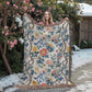 Chinoiserie Pattern 014 - 60" x 80" Heirloom Woven Blanket