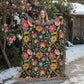 Mexican Floral Fiesta Pattern 039 - 60" x 80" Heirloom Woven Blanket