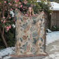 Oversized Floral Pattern 016 - 60" x 80" Heirloom Woven Blanket