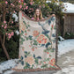 Chinoiserie Pattern 016 - 60" x 80" Heirloom Woven Blanket