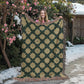 Damask Pattern 026 - 60" x 80" Heirloom Woven Blanket