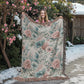 Oversized Floral Pattern 007 - 60" x 80" Heirloom Woven Blanket