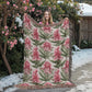 Spring Flowers Pattern 011 - 60" x 80" Heirloom Woven Blanket