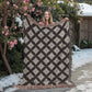 Damask Pattern 017 - 60" x 80" Heirloom Woven Blanket