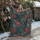 Oversized Floral Pattern 017 - 60" x 80" Heirloom Woven Blanket