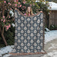 Damask Pattern 035 - 60" x 80" Heirloom Woven Blanket