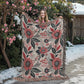 Oversized Floral Pattern 022 - 60" x 80" Heirloom Woven Blanket