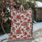 Spring Flowers Pattern 020 - 60" x 80" Heirloom Woven Blanket
