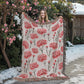 Spring Flowers Pattern 005 - 60" x 80" Heirloom Woven Blanket