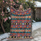 Mexican Textile Pattern 011 - 60" x 80" Heirloom Woven Blanket