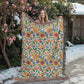 Mexican Floral Fiesta Pattern 007 - 60" x 80" Heirloom Woven Blanket