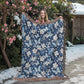 Butterflies And Flowers Pattern 028 - 60" x 80" Heirloom Woven Blanket