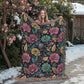 Oversized Floral Pattern 019 - 60" x 80" Heirloom Woven Blanket