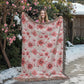 Spring Flowers Pattern 002 - 60" x 80" Heirloom Woven Blanket