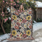 Oversized Floral Pattern 023 - 60" x 80" Heirloom Woven Blanket