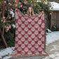 Damask Pattern 021 - 60" x 80" Heirloom Woven Blanket