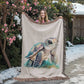Cute Sea Turtle 014 - 60" x 80" Heirloom Woven Blanket