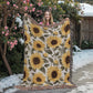 Spring Flowers Pattern 018 - 60" x 80" Heirloom Woven Blanket