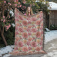 Spring Flowers Pattern 021 - 60" x 80" Heirloom Woven Blanket