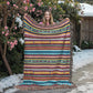 Mexican Textile Pattern 003 - 60" x 80" Heirloom Woven Blanket