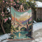Famous Travel Destinations - Mostar, Bosnia - 60" x 80" Heirloom Woven Blanket