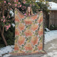 Spring Flowers Pattern 025 - 60" x 80" Heirloom Woven Blanket