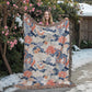 Chinoiserie Pattern 008 - 60" x 80" Heirloom Woven Blanket