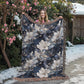 Nocturnal Bloom Pattern 005 - 60" x 80" Heirloom Woven Blanket
