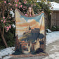 Famous Travel Destinations - Edinburgh,  Scotland - 60" x 80" Heirloom Woven Blanket