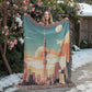 Famous Travel Destinations - Tokyo, Japan - 60" x 80" Heirloom Woven Blanket