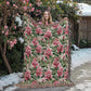 Spring Flowers Pattern 006 - 60" x 80" Heirloom Woven Blanket