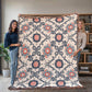 Chinoiserie Pattern 021 - 60" x 80" Heirloom Woven Blanket