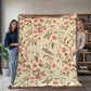 Chinoiserie Pattern 025 - 60" x 80" Heirloom Woven Blanket