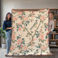 Chinoiserie Pattern 031 - 60" x 80" Heirloom Woven Blanket
