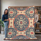 Chinoiserie Pattern 020 - 60" x 80" Heirloom Woven Blanket