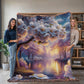 Beautiful Nature Landscape 010 - 60" x 80" Heirloom Woven Blanket
