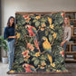 Chinoiserie Pattern 029 - 60" x 80" Heirloom Woven Blanket
