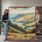 Famous Travel Destinations - Exmoor National Park, England - 60" x 80" Heirloom Woven Blanket