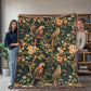 Chinoiserie Pattern 036 - 60" x 80" Heirloom Woven Blanket