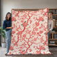 Chinoiserie Pattern 019 - 60" x 80" Heirloom Woven Blanket