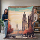 Famous Travel Destinations - Liverpool, United Kingdom - 60" x 80" Heirloom Woven Blanket