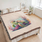 Cute Sea Turtle 006 - 60" x 80" Heirloom Woven Blanket