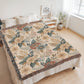 Oversized Floral Pattern 014 - 60" x 80" Heirloom Woven Blanket