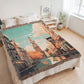 Famous Travel Destinations - Amsterdam, Netherlands - 60" x 80" Heirloom Woven Blanket