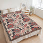 Oversized Floral Pattern 004 - 60" x 80" Heirloom Woven Blanket