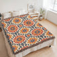 Mexican Floral Fiesta Pattern 047 - 60" x 80" Heirloom Woven Blanket