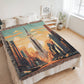 Famous Travel Destinations - New York City, United States - 60" x 80" Heirloom Woven Blanket